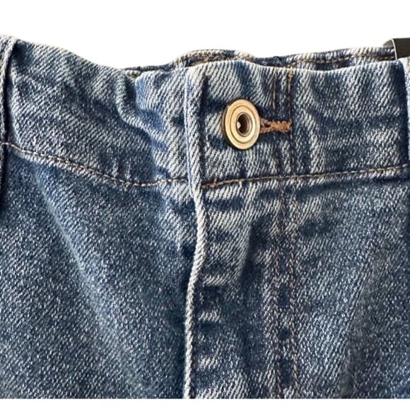 Fashion Nova Never Looking Back Denim Joggers Size M Medium Blue Wash - Picture 5 of 15